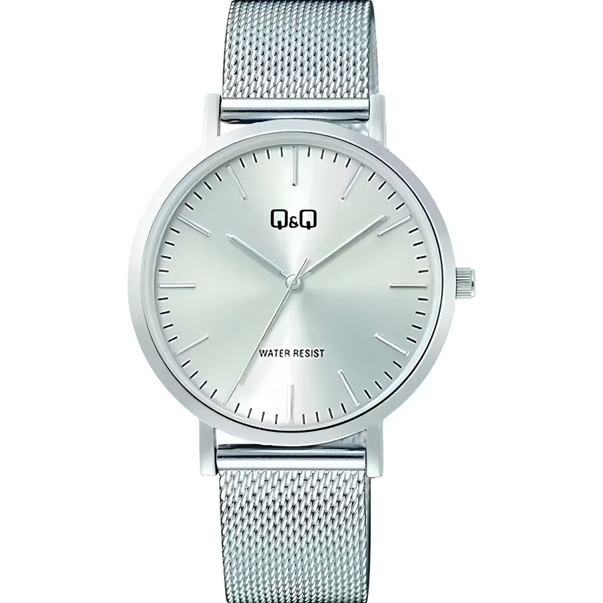 Reloj análogo Q&Q malla en acero Modelo C34A004PY 