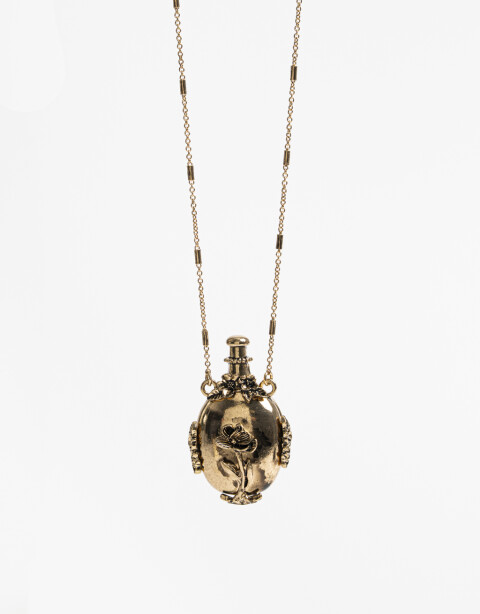 Collares Largos Metal Collares Largos Barroco - Dorado Antique Gold