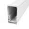 RIEL MAGNETICO PARA EMBUTIR 1M Riel Magnético G2 Embutir 1 Metro Blanco
