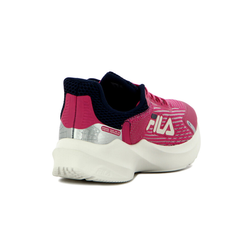 Fila Champion Mujer Action Magenta/navy/silver Rosado-plata