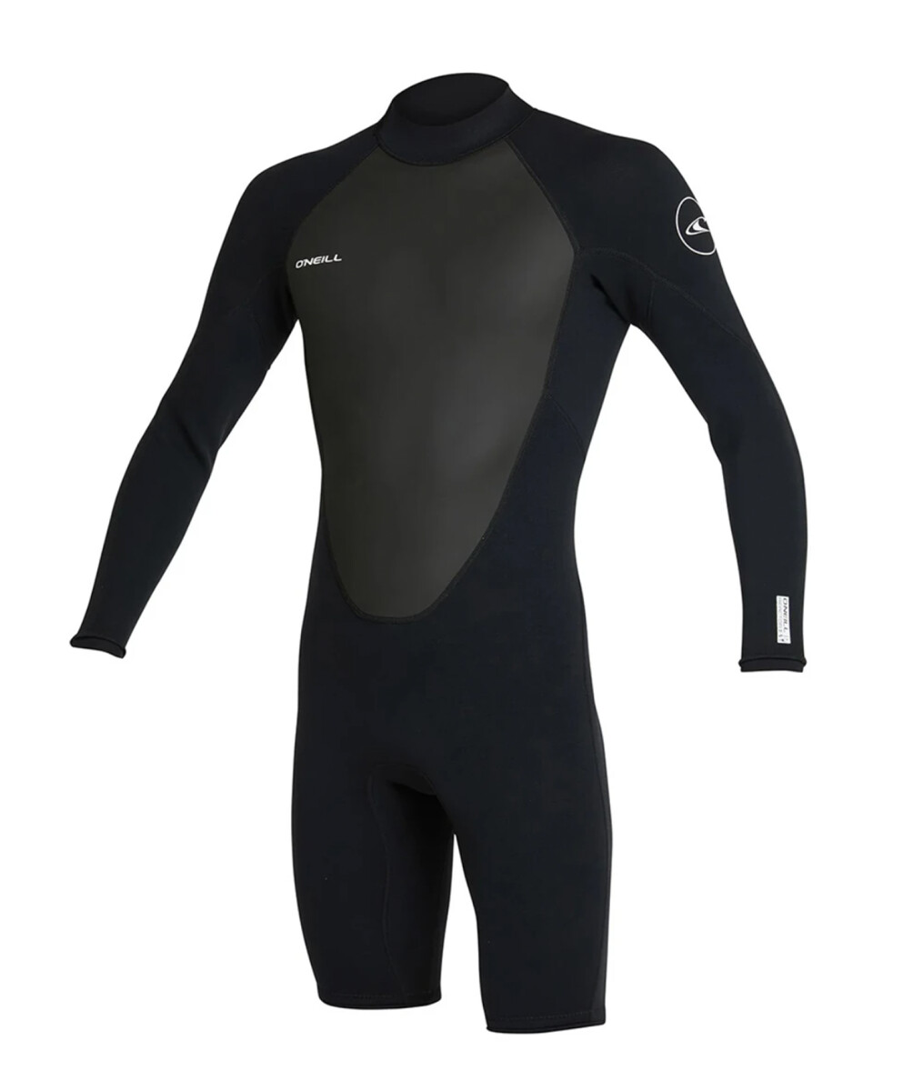Traje O'Neill Reactor II 2mm - Back Zip Negro · Spring Manga Larga 