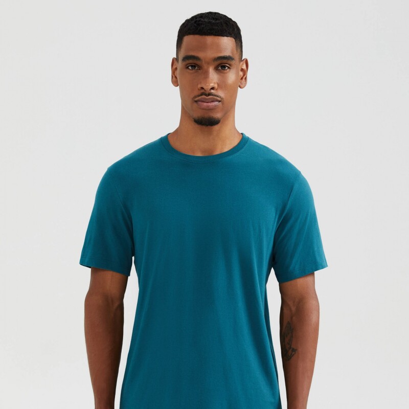 CAMISETA MM MASC VERDE ESCURO