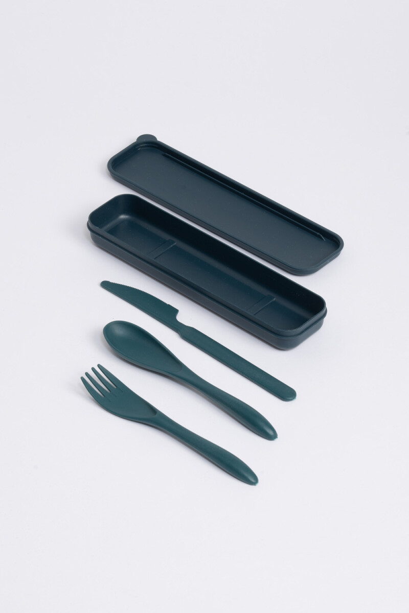 Set de cubiertos - Verde 