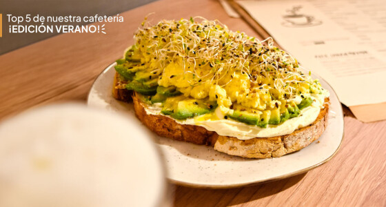 Top 5 de nuestra cafetería. ¡Edición verano!
