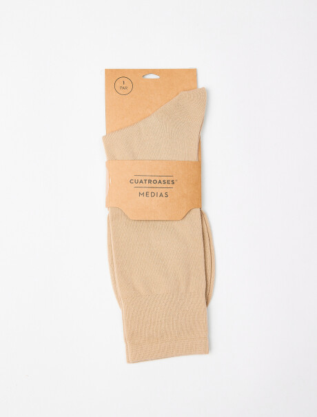 Media lisa vestir beige