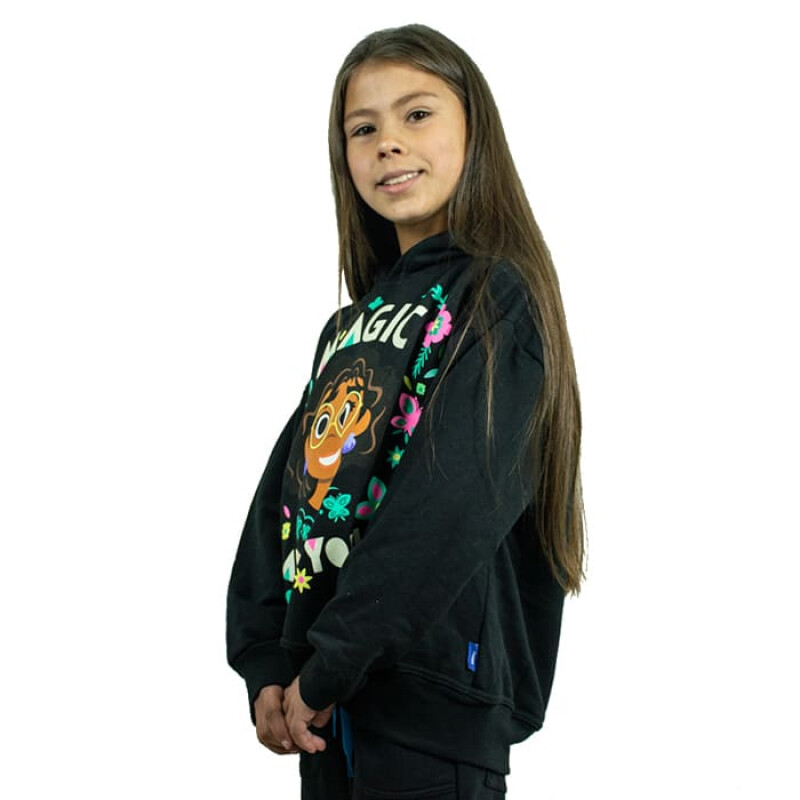 Canguro Disney ENCANTO Felpa Frizado de Niños - ENIISS23005-C Negro