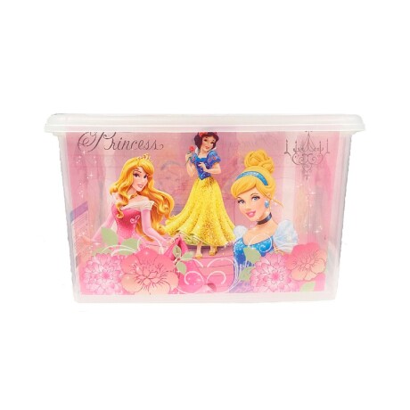 Caja organizadora Infantil con tapa Plasútil 18,7 litros Princesas Princesas