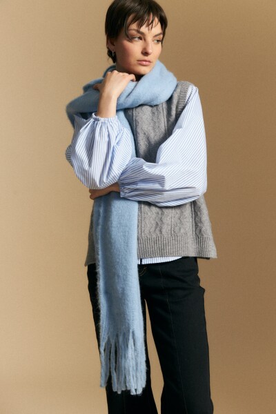 CHALECO FEIRA Gris Melange