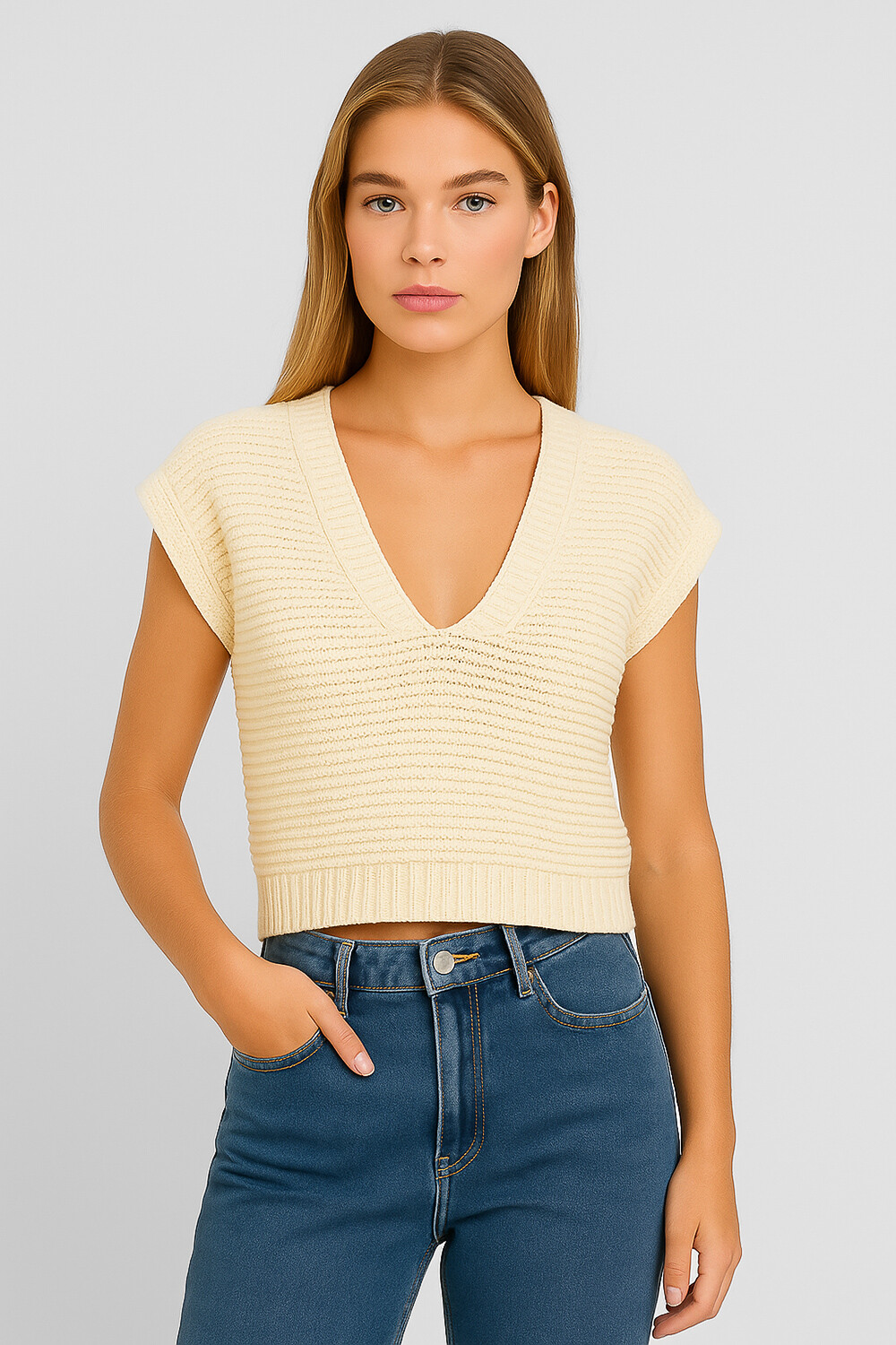 Musculosa Giana Crudo / Natural