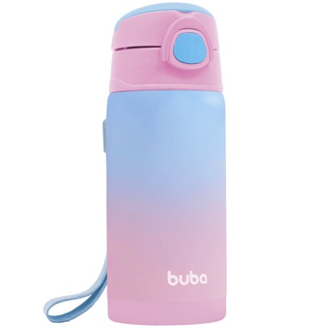 Vaso con sorbito termico rosa degrade