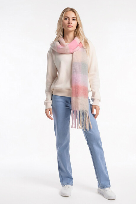 BUFANDA DOLLY DIXIE Rosado