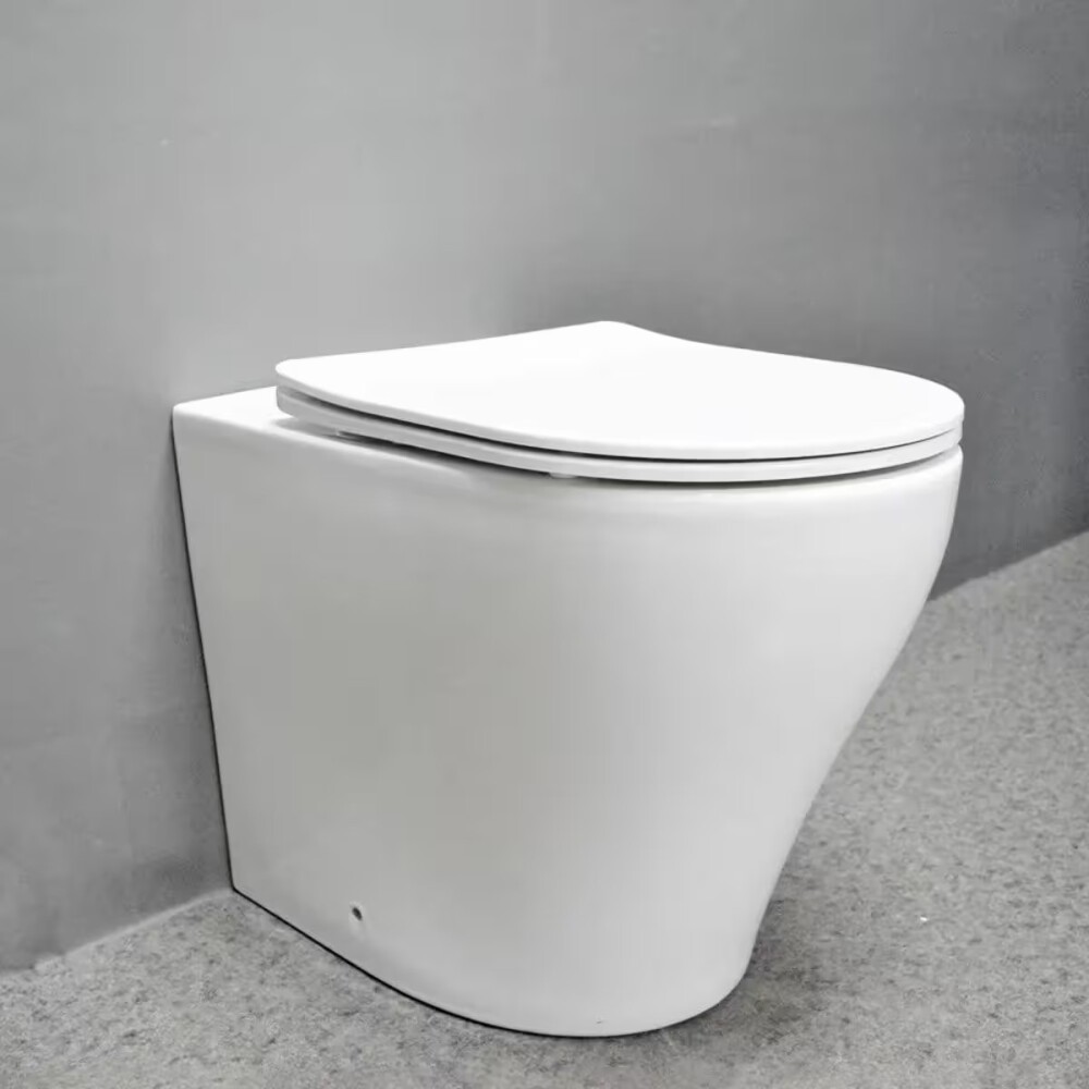 Inodoro de pared corto VIP con asiento slow Inodoro De Pared Corto Vip Con Asiento Slow