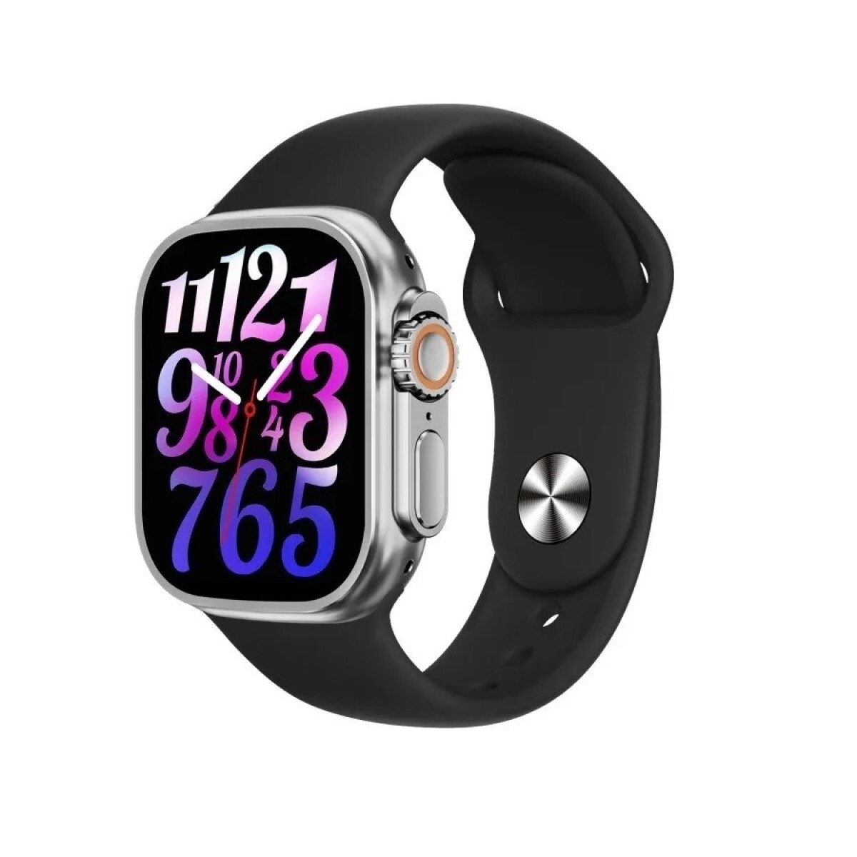 Reloj Smartwatch S10Pro 7 Pulseras Universo Binario - PLATEADO 