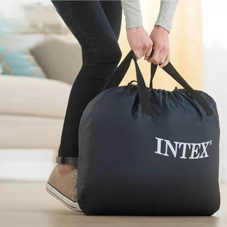 Colchón Sommier Inflable Intex 2 Plazas Eléctrico Colchón Sommier Inflable Intex 2 Plazas Eléctrico