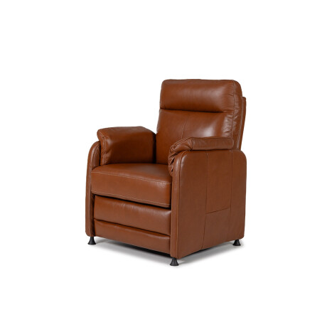Butaca Max (Reclinable eléctrica) - Cuero Básico 457 (Brandy)