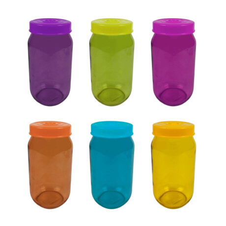 Frasco de vidrio de colores 1 litro Herevin Frasco de vidrio de colores 1 litro Herevin