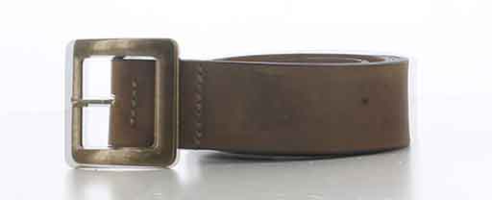 Cinto Freeway de Cuero - Marrón Habana (Cuero Graso) 