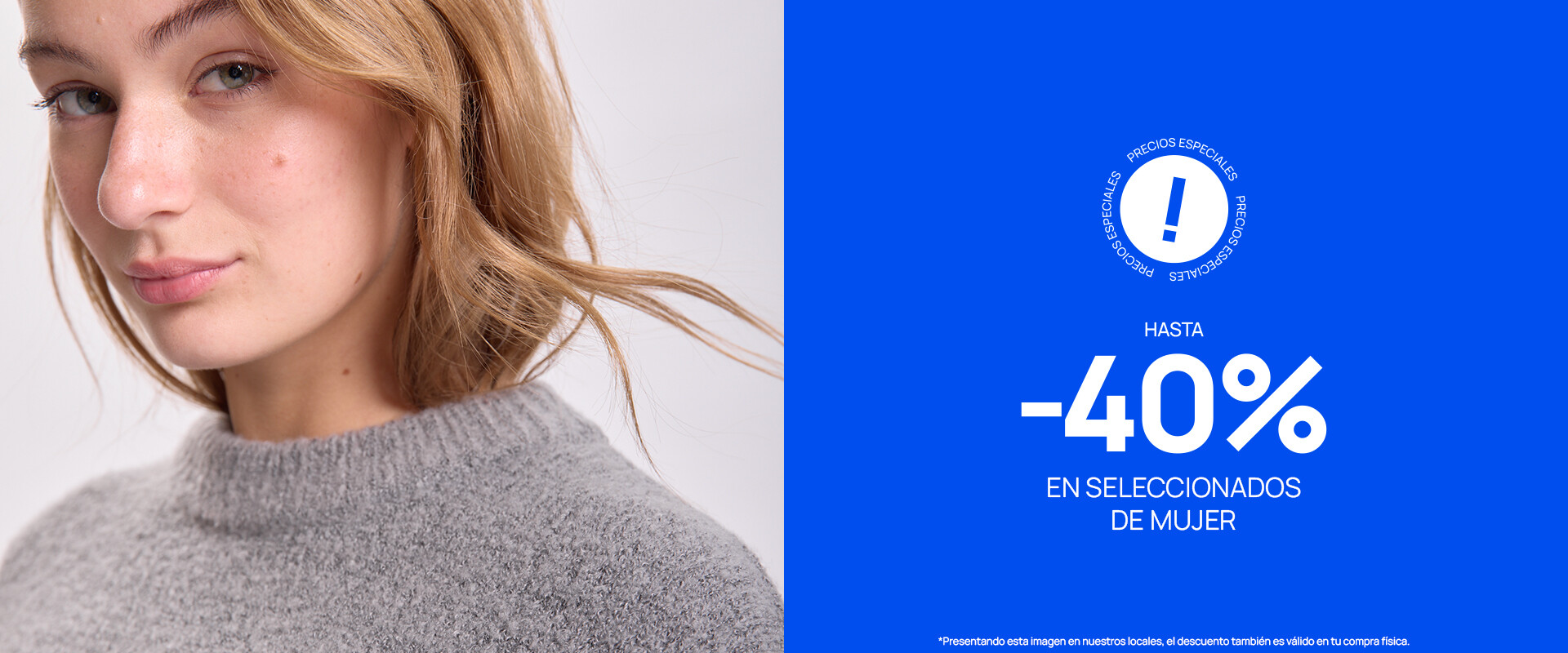 precios especiales mujer
