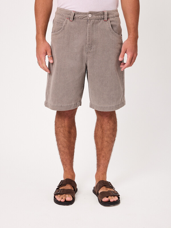 BERMUDA JEAN BENJA RUSTY Gris Claro