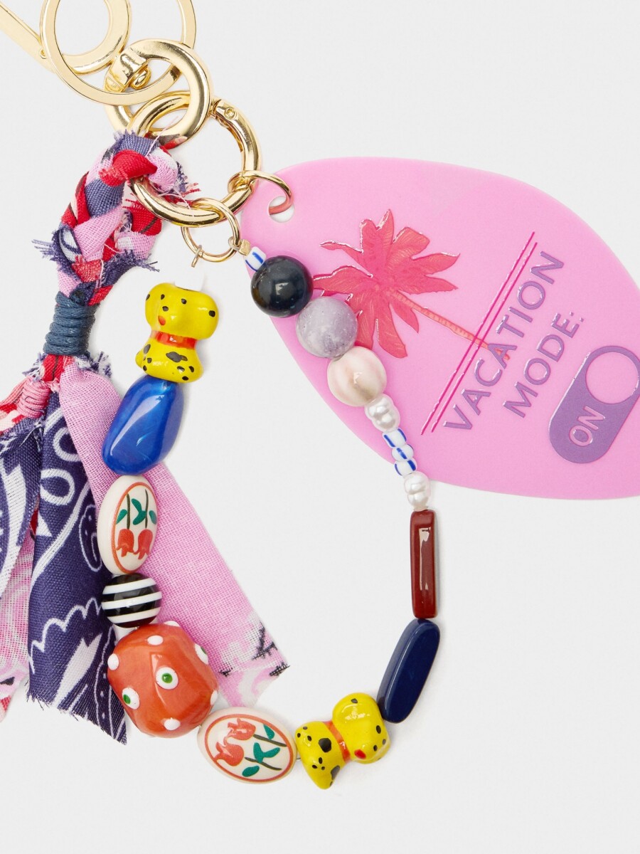 Llavero Charm Multicolor multicolor