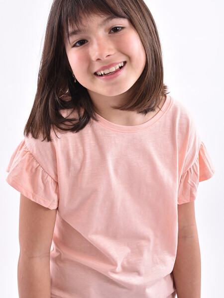 REMERA INÉS KIDS ROSA VIEJO