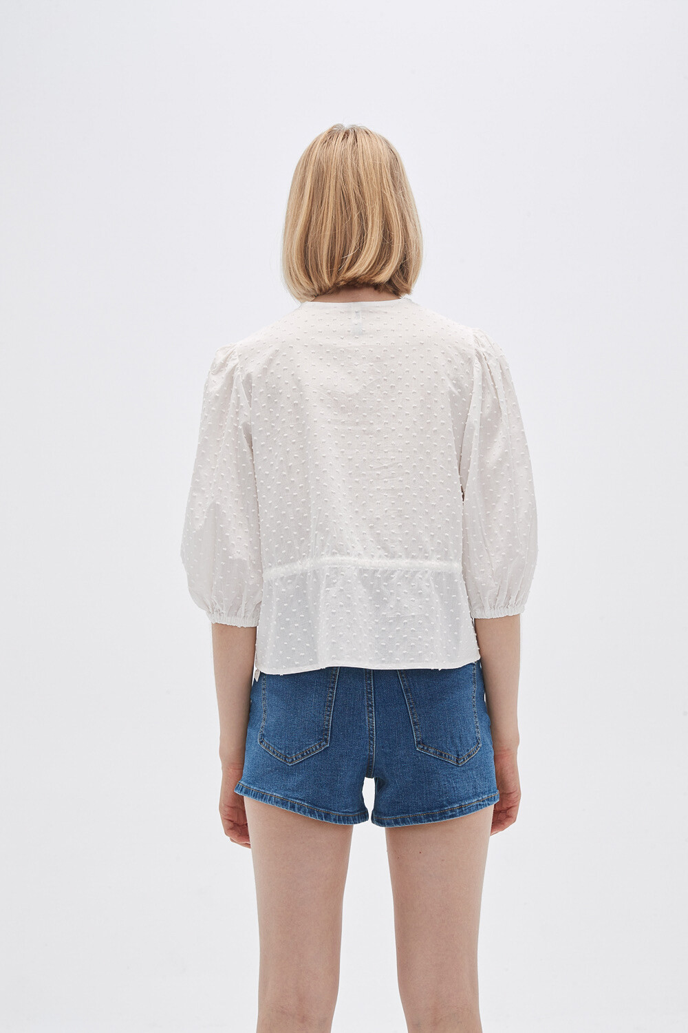 Blusa Goujer Marfil / Off White