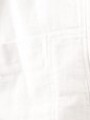 Chaqueta de Jean con broderie abajo Blanca