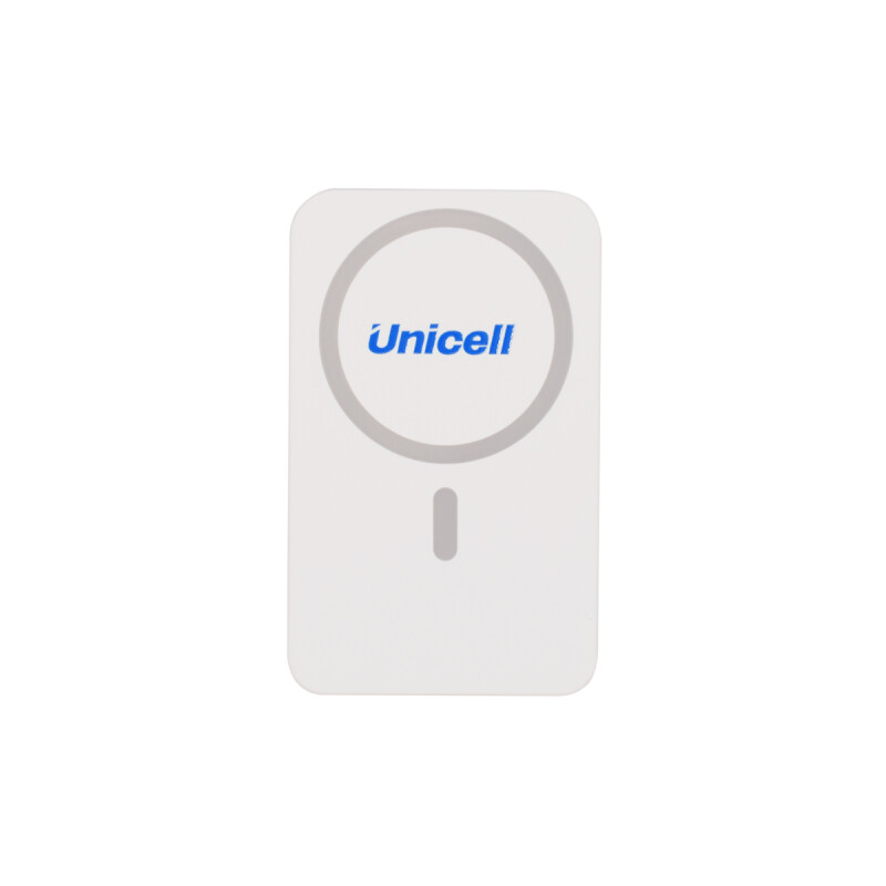 Power bank magnética Unicell 10.000 mAh color blanco Power Bank Magnética Unicell 10.000 Mah Color Blanco