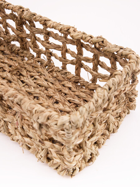 ORGANIZADOR TEJIDO ABIERTO NATURAL