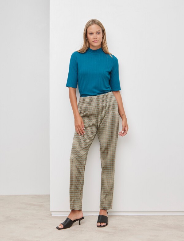 Pantalon Gales MARRON/MULTI