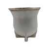 Mate camionero con apliques en bronce - ALPACA - 10 blancouniforme