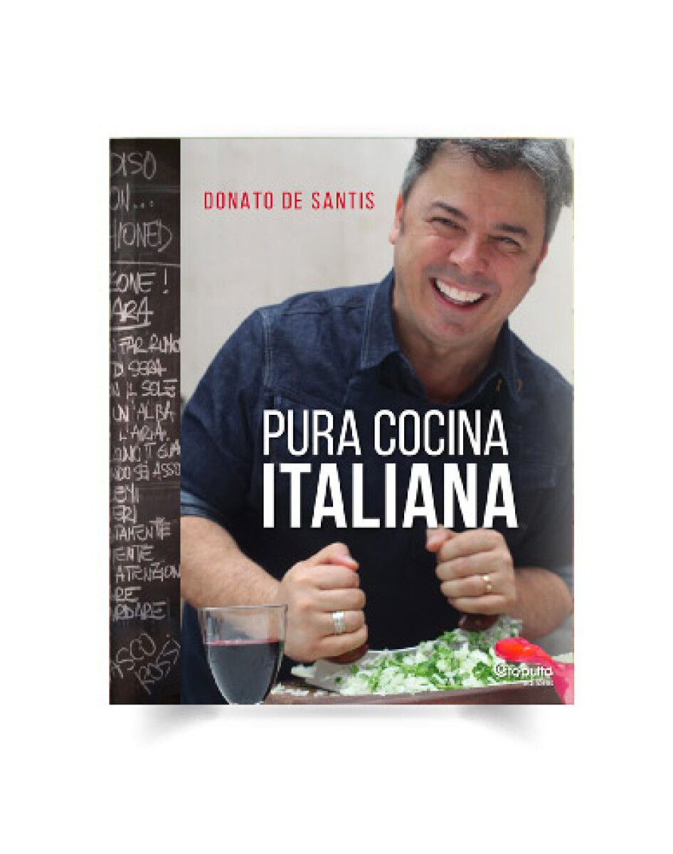Libro Pura Cocina Italiana Donato de Santis - 001 