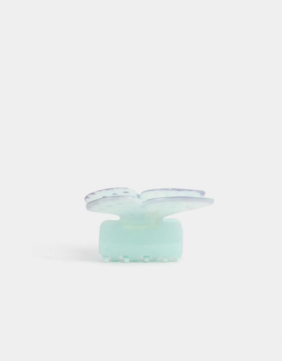 Broche Mariposa - Azul Celeste 