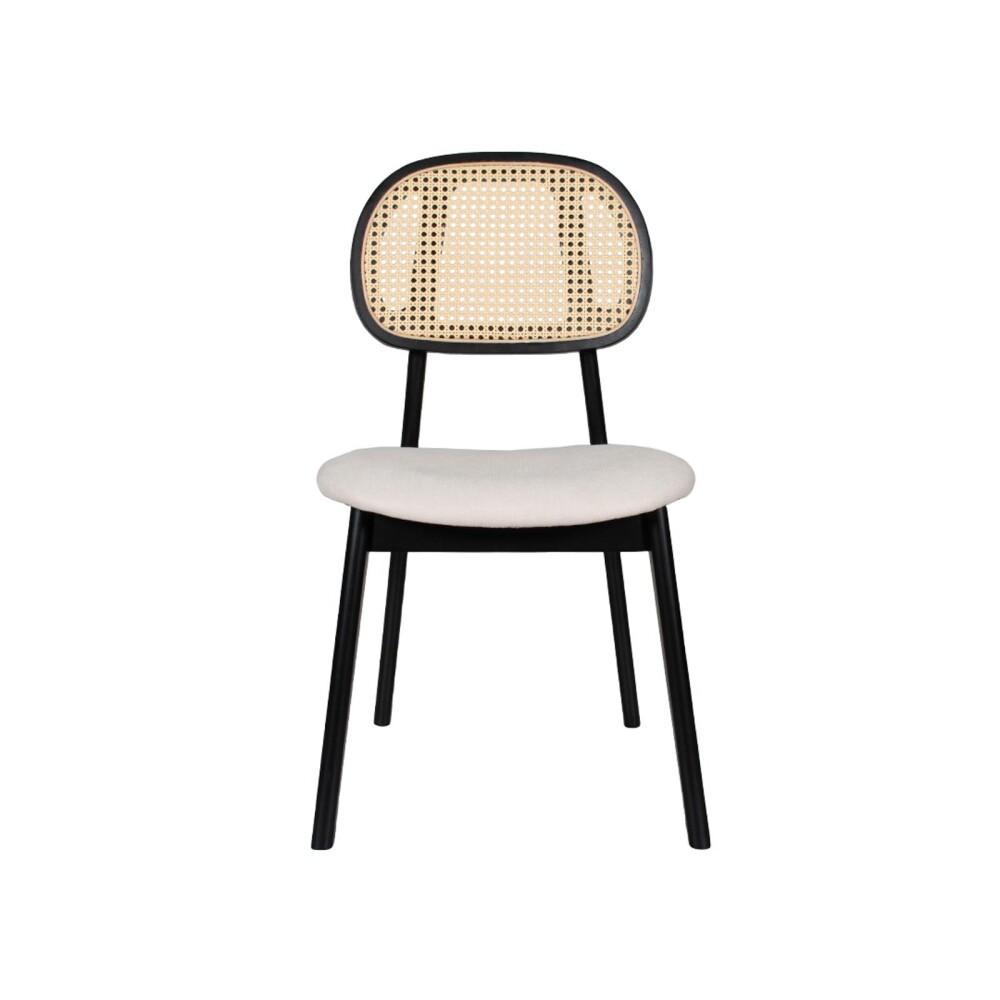 SILLA DE COMEDOR MADERA NEGRO DARRION