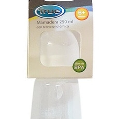 Mamadera True Silicona Anatómica 6+ Meses 250ml Mamadera True Silicona Anatómica 6+ Meses 250ml