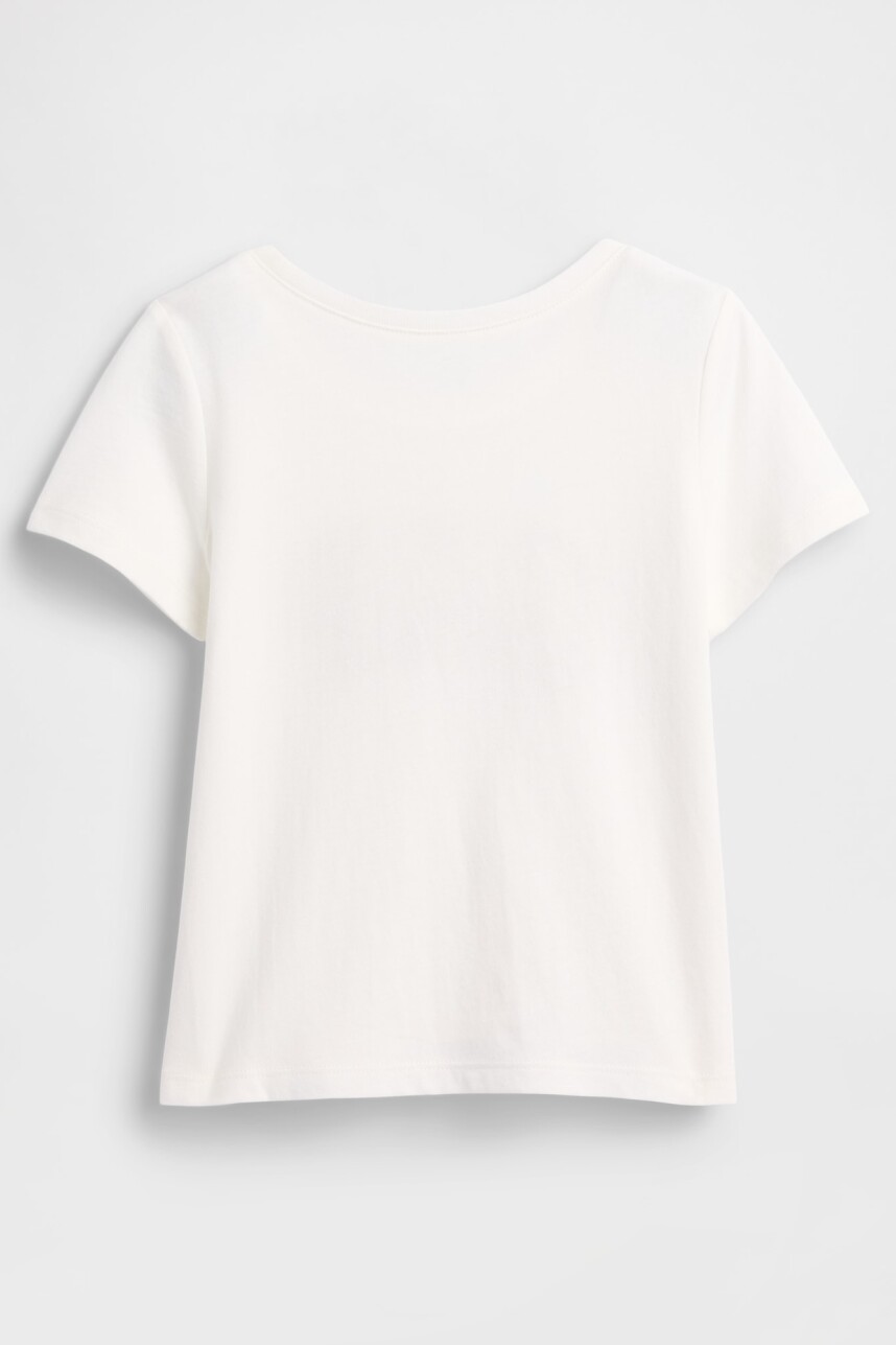 Remera Gráfico Toddler Niña New Off White