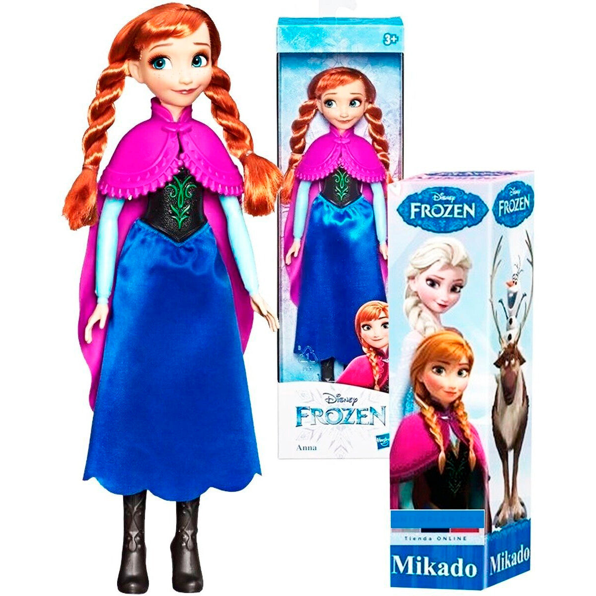Muñeca Frozen 2 Anna 23cm Hasbro P/ Niña + Regalo! 