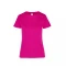 Camiseta a la base dama Fucsia