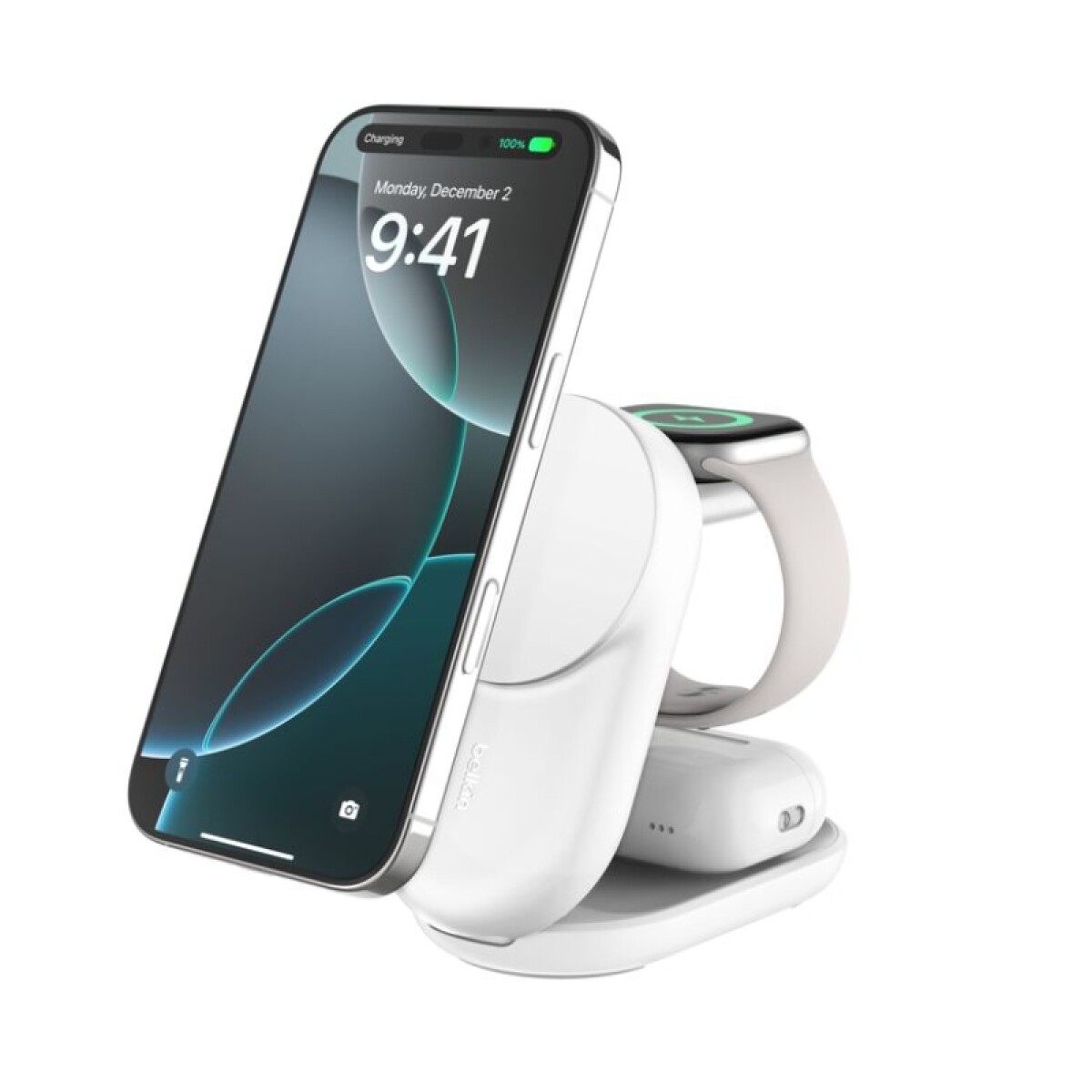 Cargador Inalambrico Belkin 3-1 Foldable 25W WIZ037KQWH 