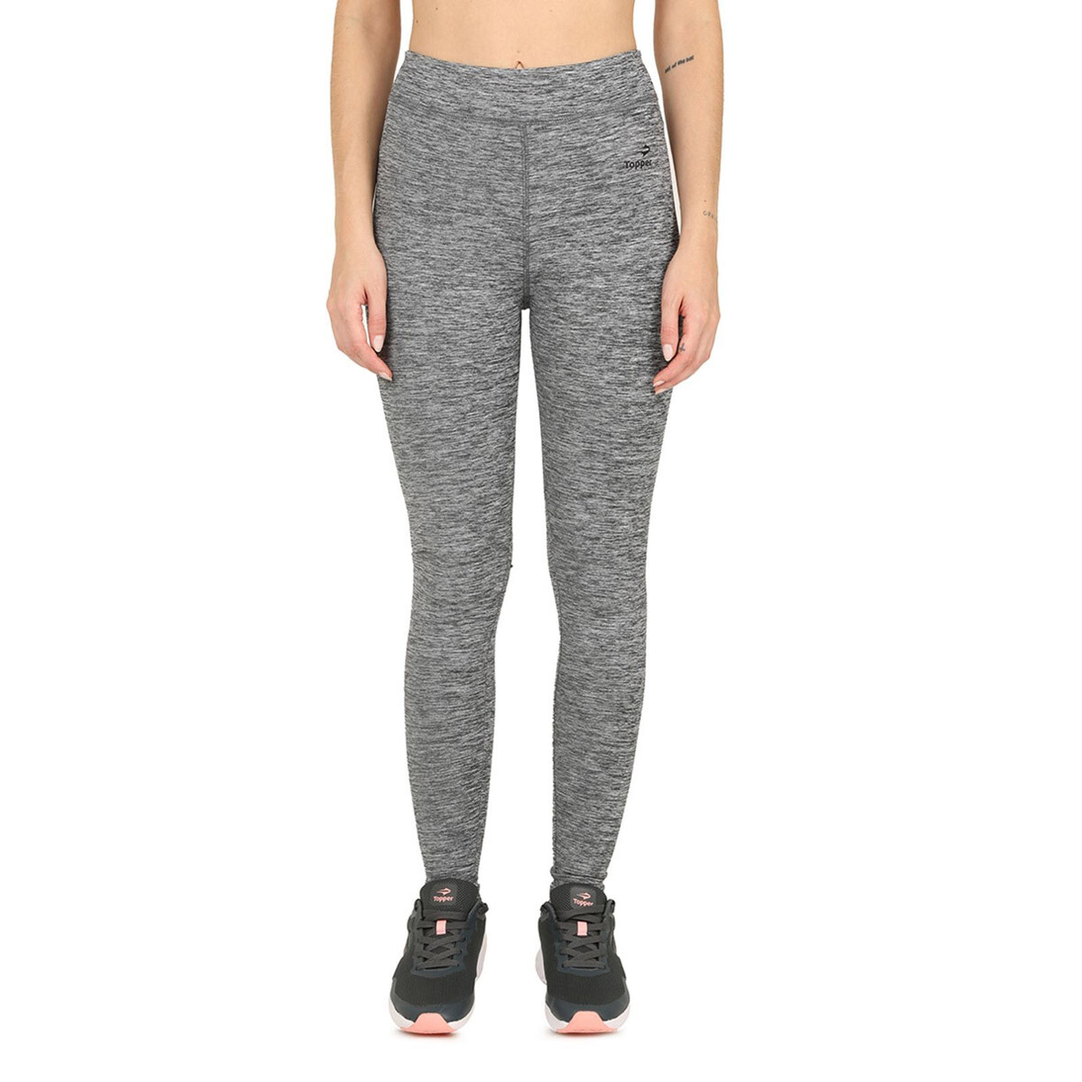 Calza Larga Topper Leggins P/Dama DryCool Original - Gris 