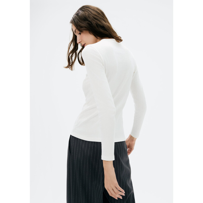 BLUSA ML FEM BEGE CLARO