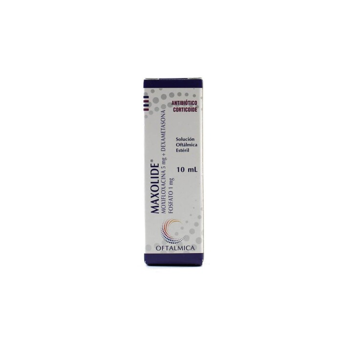 MAXOLIDE SOL. OFTALM. FR. X 10 ML. única
