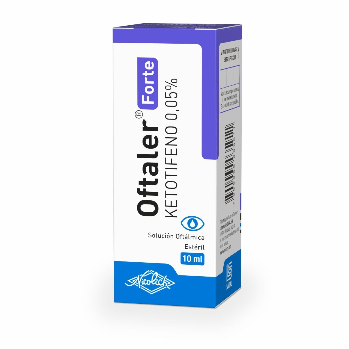OFTALER FORTE 0,05 % COLIRIO CJ X 10 ML. 