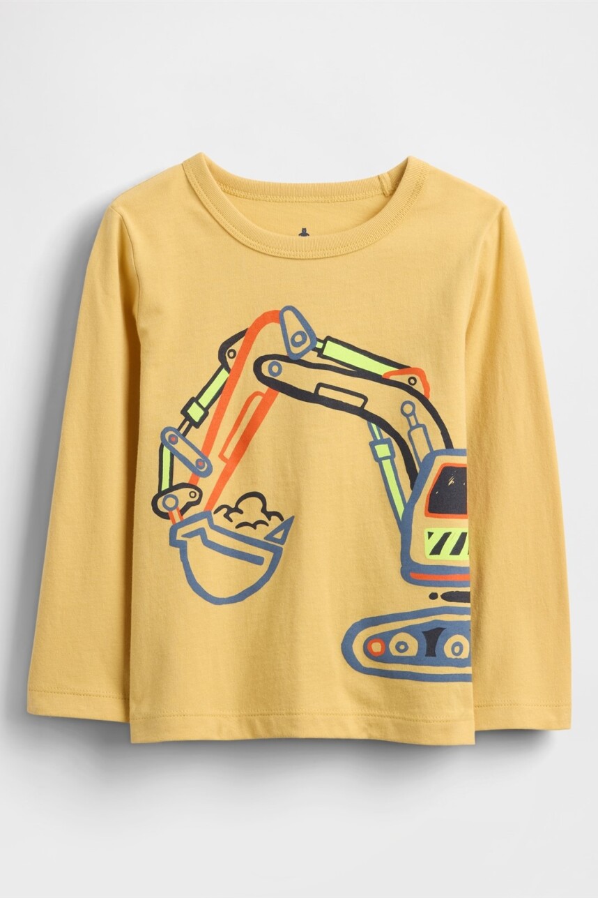 Remera Gráfico Toddler Niño French Almond