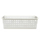Cesto calado M 30 x21,5 x8 cm BLANCO