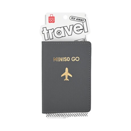 Portapasaporte miniGO negro