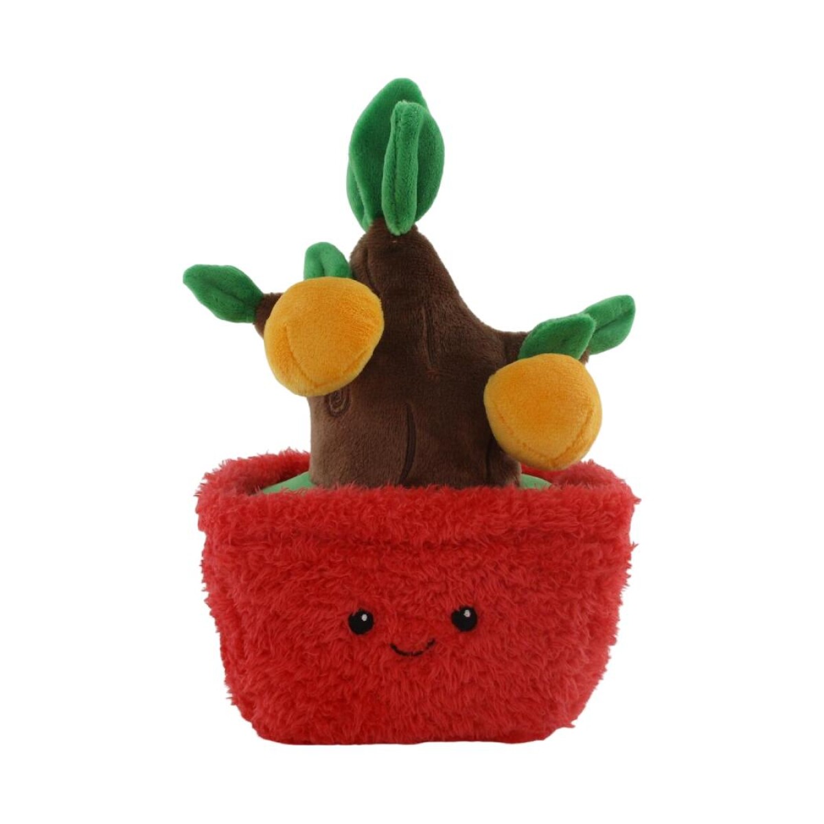 Peluche maceta - rojo 