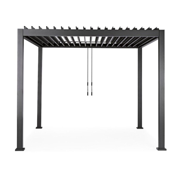 Pergola Moderna Aluminio Regulable 3x3 Desague Incl Patio AX Pergola Moderna Aluminio Regulable 3x3 Desague Incl Patio AX