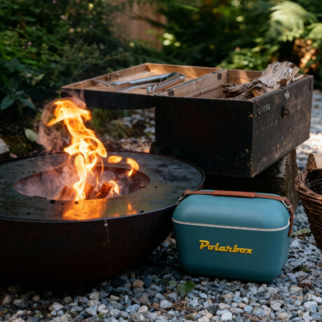 Conservadora Térmica Retro 20L Polarbox Playa Camping Viajes Azul Marino
