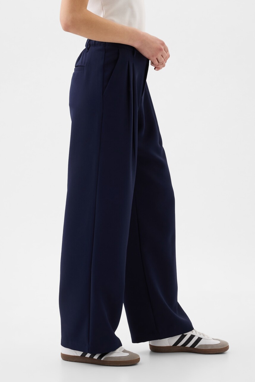 Pantalón Easy Trouser Mujer Navy Uniform